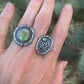 Sonoran Gold Prickly Pear Ring // Size 7/7.5