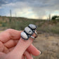 White Buffalo Stack Stone Ring // Size 9