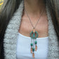 Dream Catcher Talisman Necklace // Turquoise