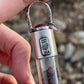 Lady Bug Roller Bottle Necklace // Ruby + Garnet