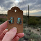 Dogwood Earrings #3 (stud version) // #8 Turquoise