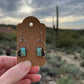 Dogwood Earrings #2 // #8 Turquoise